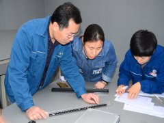 公司舉辦色差、色棋測試